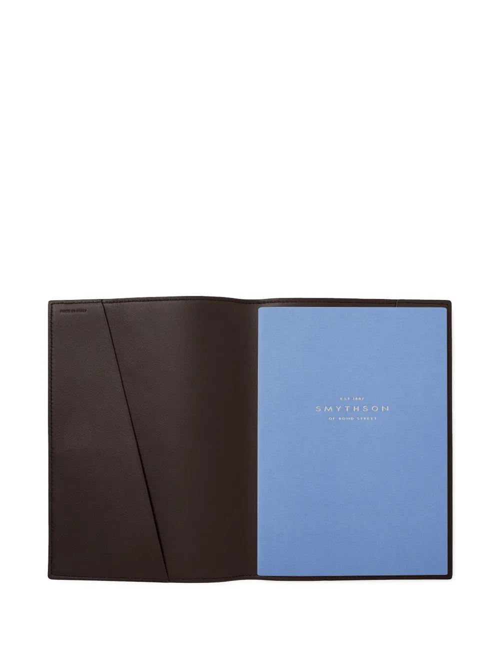  Smythson Cuaderno Evergreen - Marrón 