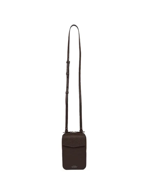 Smythson Ludlow Cross Body Bag | Brown | FARFETCH JO