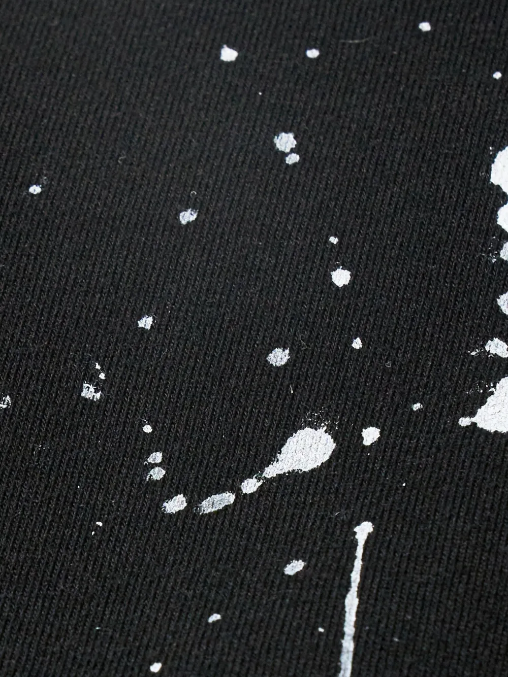  Ordinary Couture Code Third Dimension Splatter T-shirt - Black 