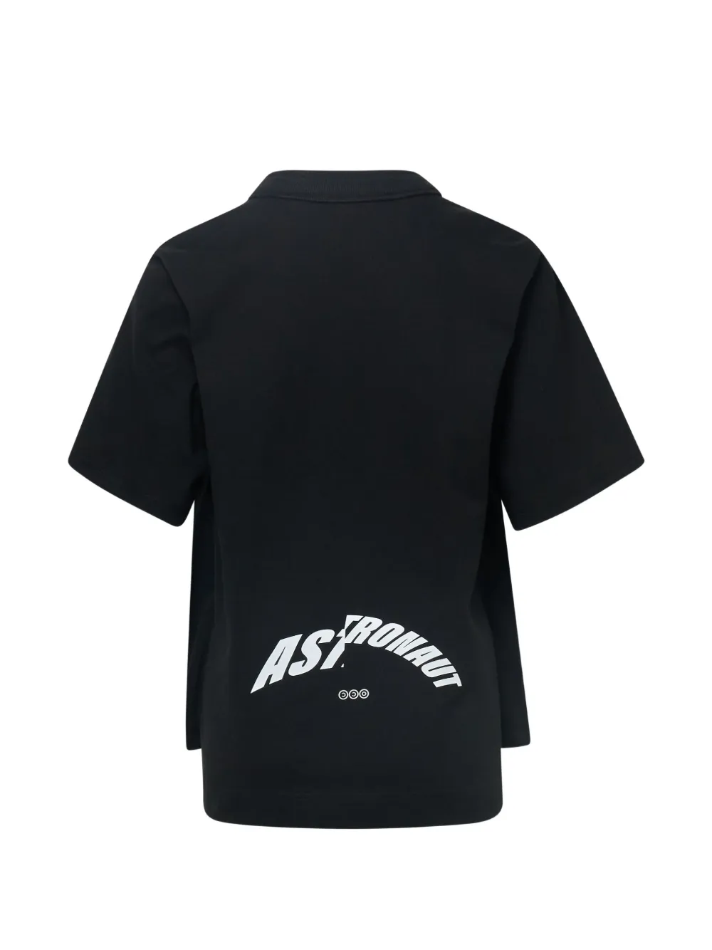  Ordinary Couture Code Camiseta Con Astronauta Estampado - Negro 
