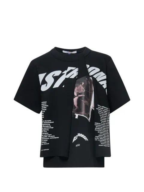 Ordinary Couture Code astronaut print T-shirt