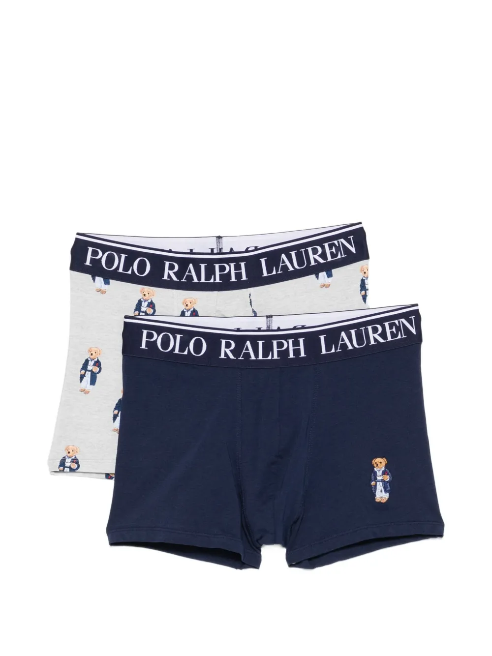 Polo Ralph Lauren logo-waistband boxers (pack of two) - Grigio