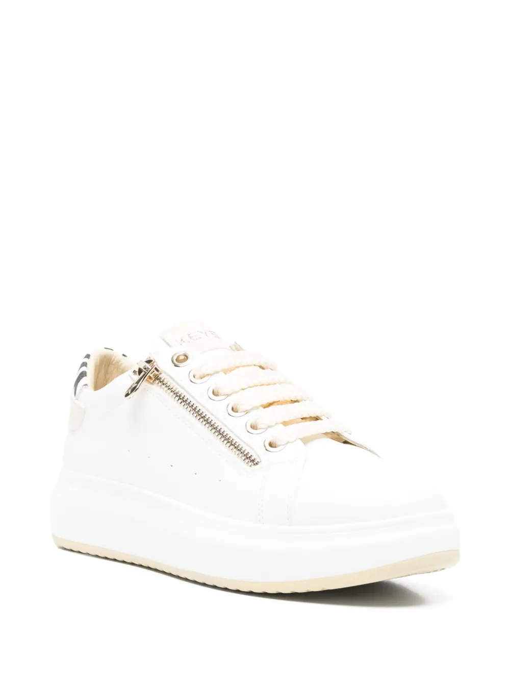 KEYS Leren sneakers Wit