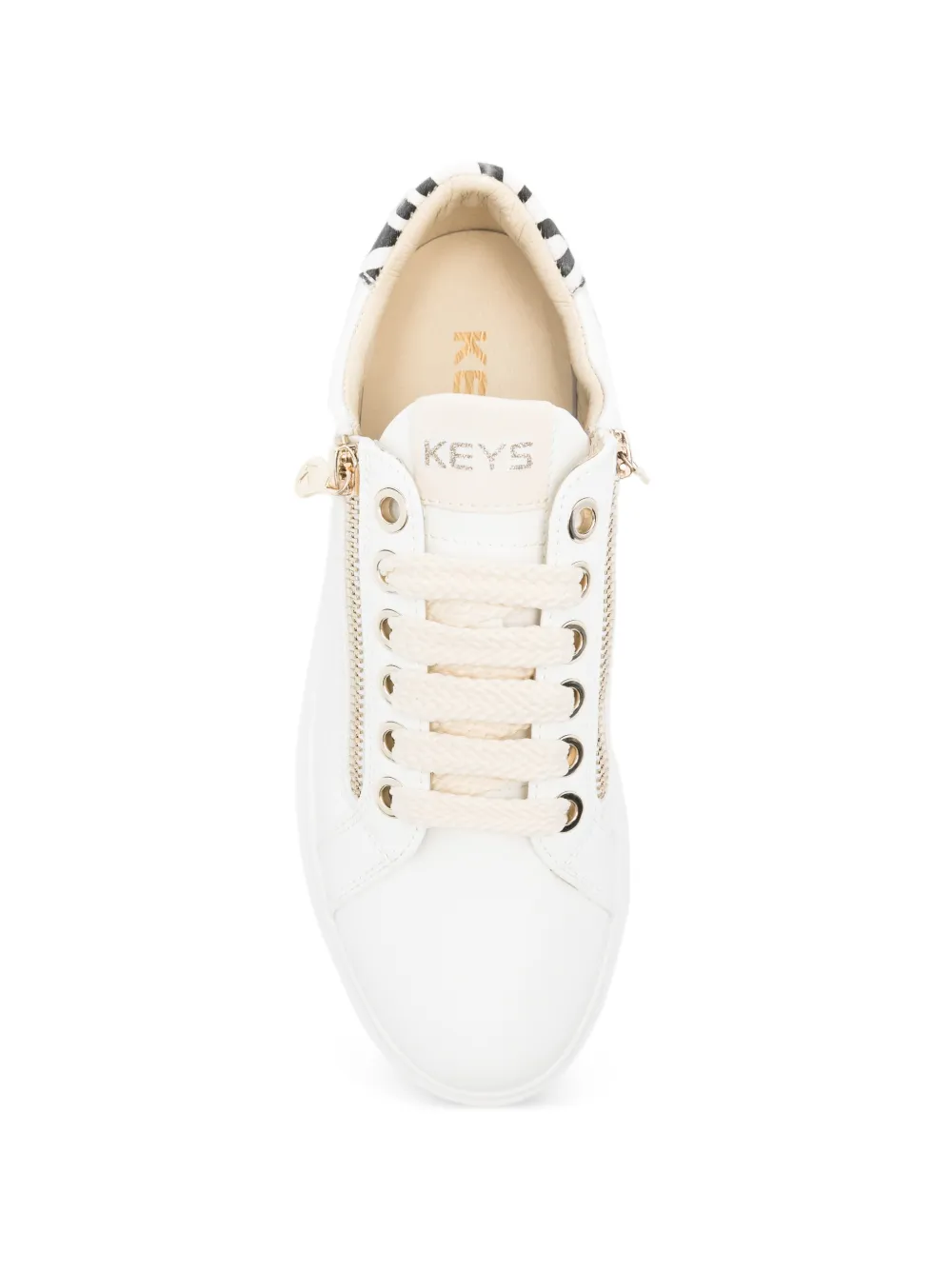 KEYS Leren sneakers Wit