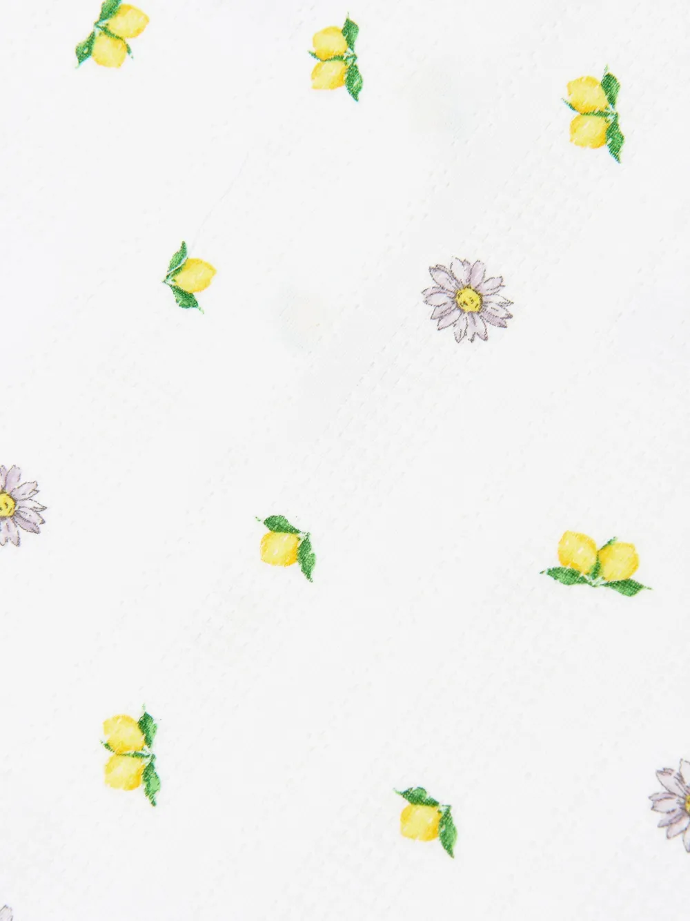 guess kids Top met bloemenprint Wit