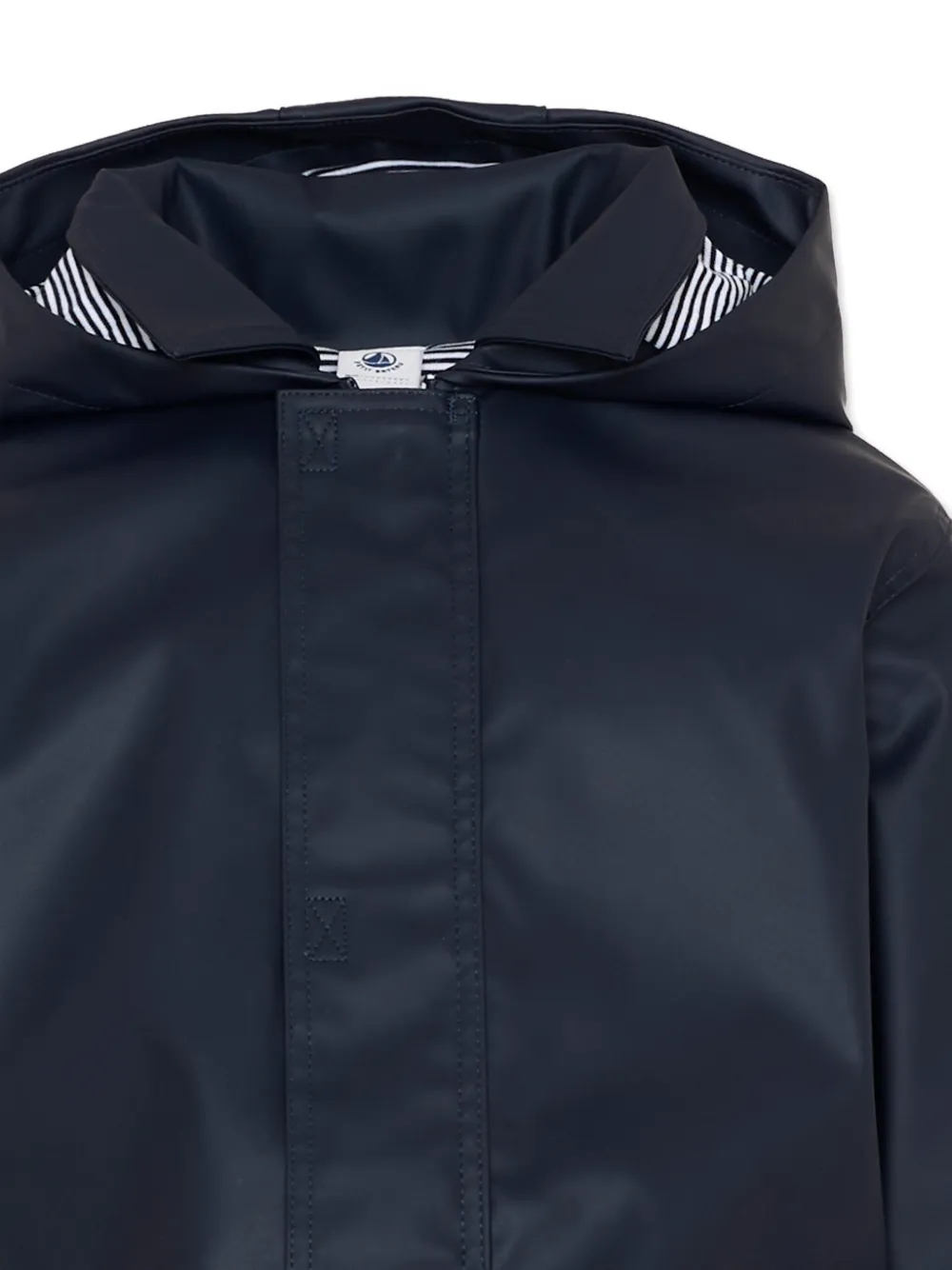 Petit Bateau Iconic jack met capuchon Blauw
