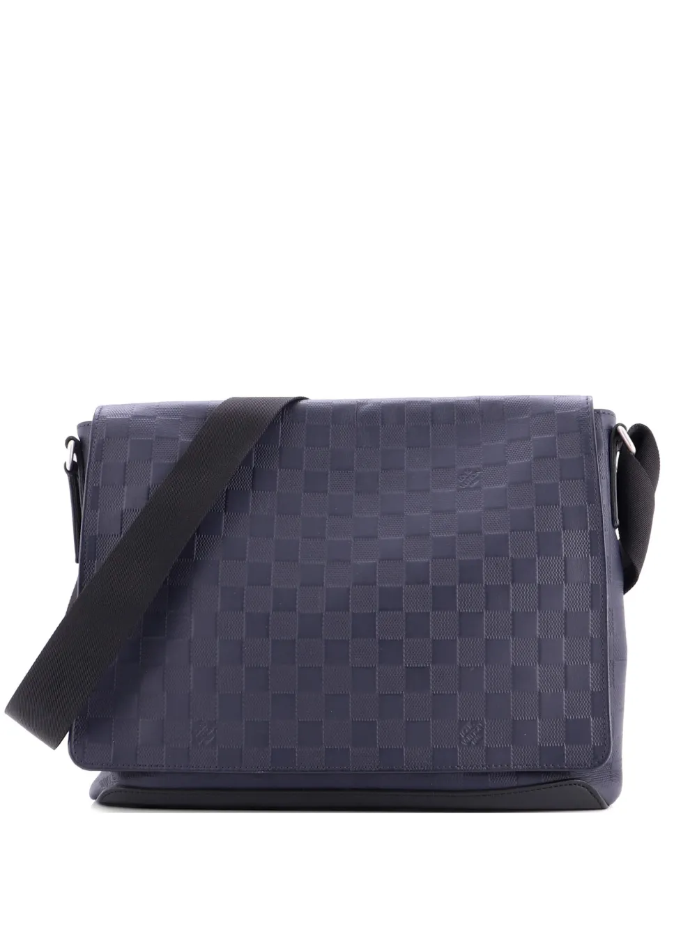 Louis Vuitton Pre-Owned District NM Messenger Bag Damier Infini Leather MM crossbody bag - Blu