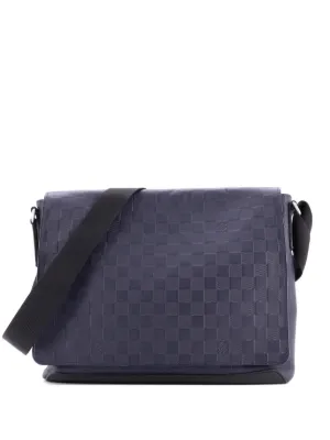 Louis Vuitton Pre-Owned ディストリクト メッセンジャーバッグ ダミエ