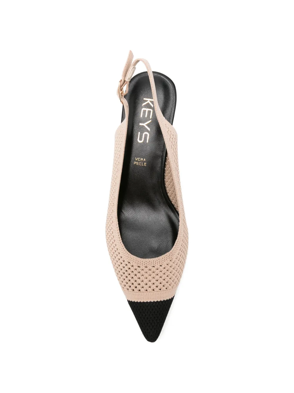 KEYS Pumps met puntige neus Beige