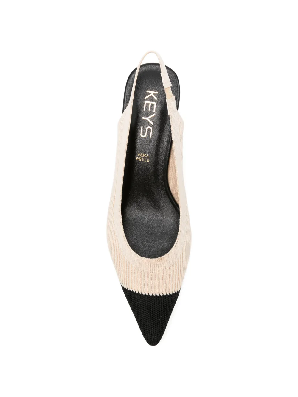 KEYS Pumps met spitse neus Beige