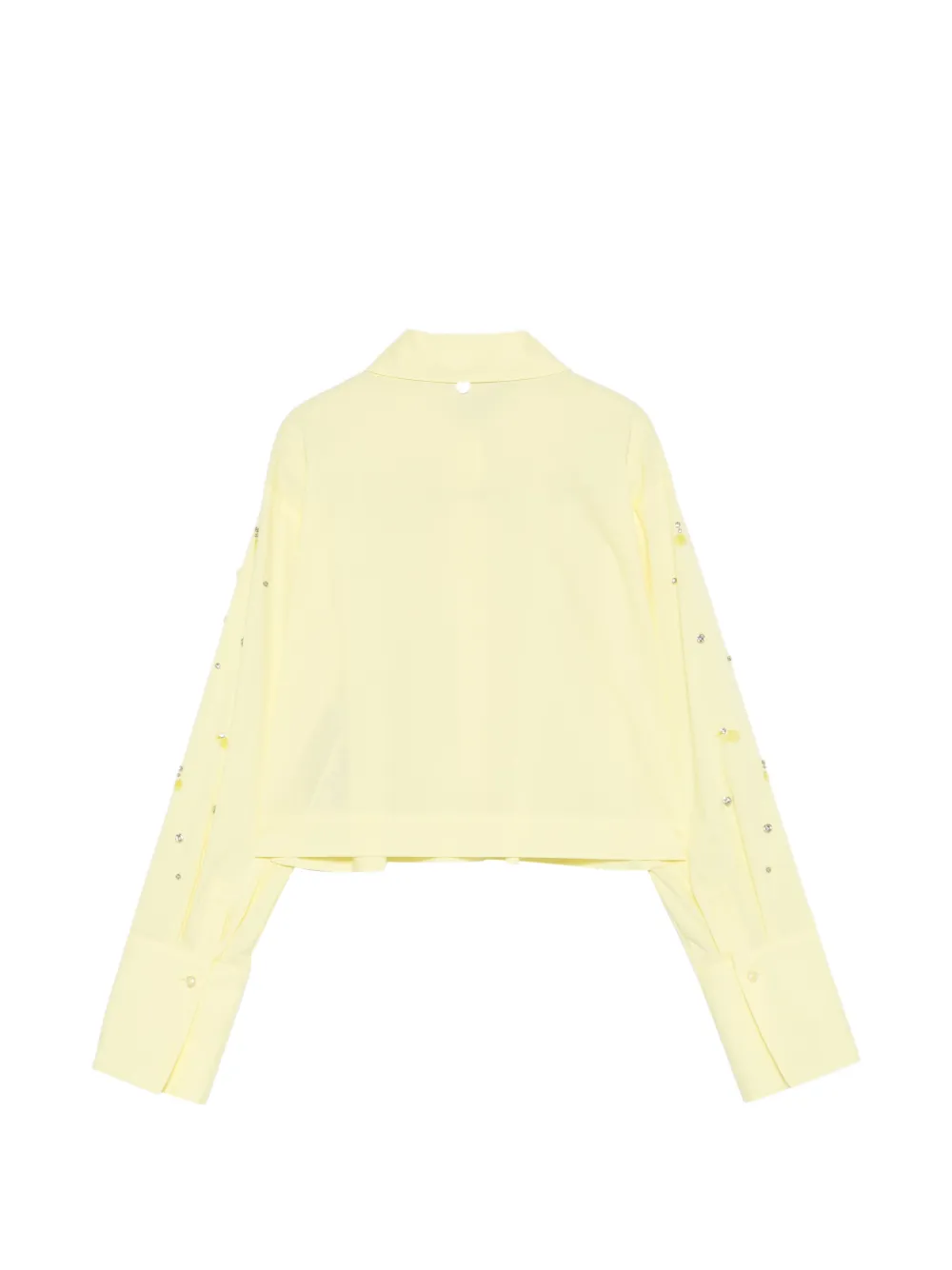 Embellished Cropped Shirt