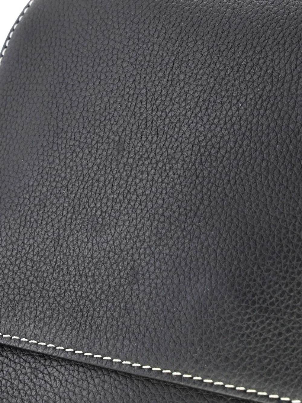 Saddle Buckle Flap Messenger Bag Leather Mini Crossbody Bag