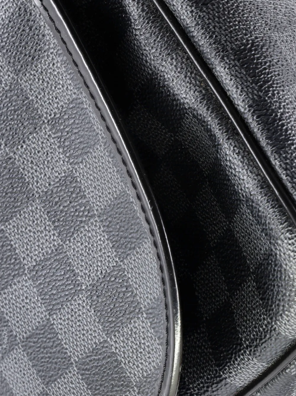 Renzo Messenger Bag Damier Graphite Crossbody Bag