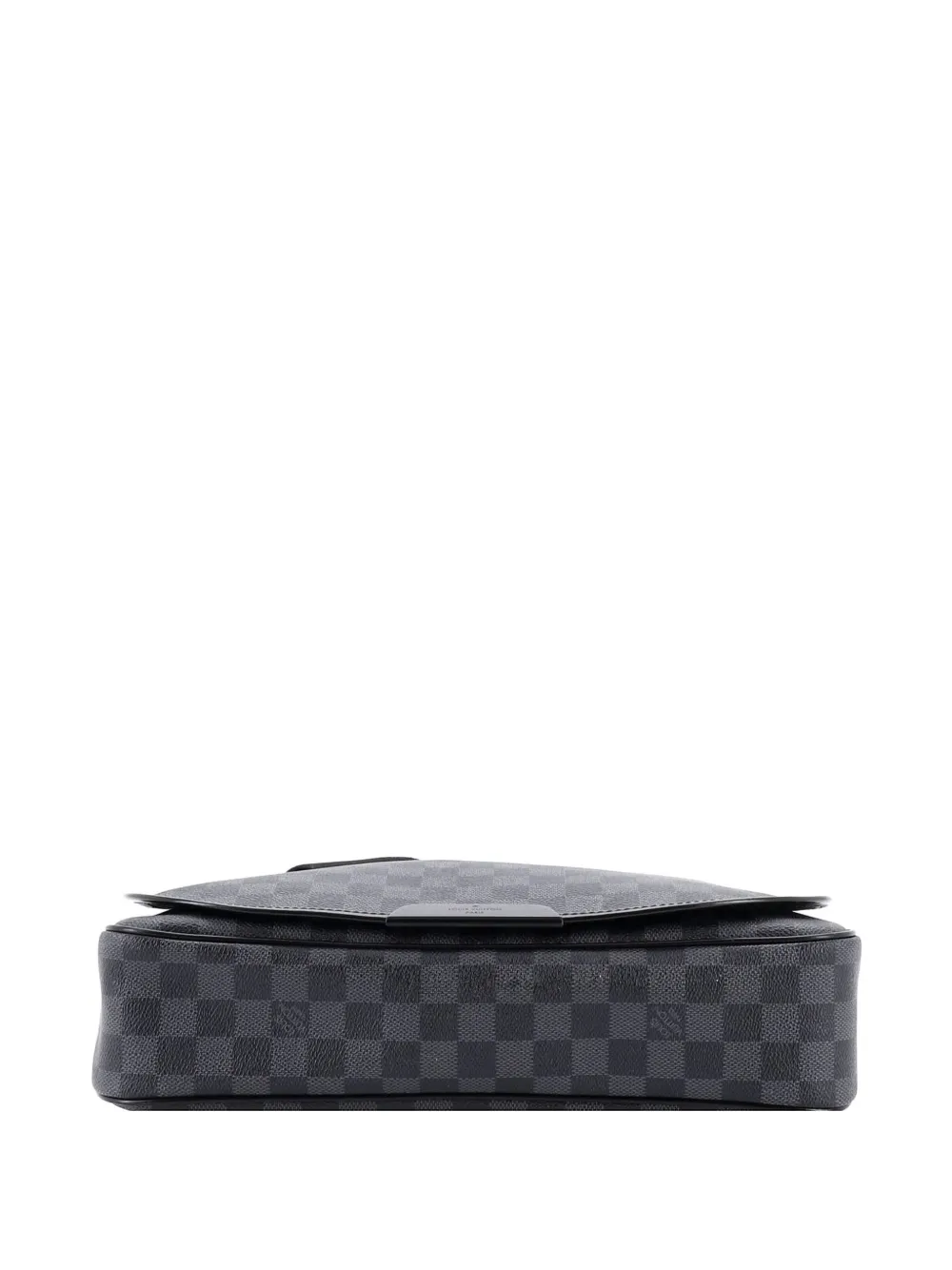 Renzo Messenger Bag Damier Graphite Crossbody Bag