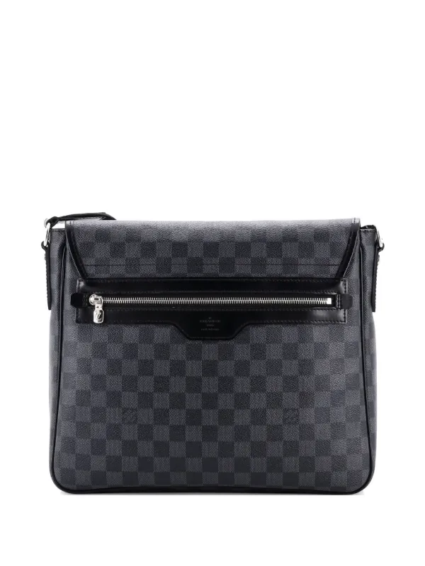 LOUIS VUITTON ダミエ レンツォ ショルダー　正規品　メッセンジャー Louis Vuitton Pre-Owned レンツォ メッセンジャー バッグ ダミエ グラ