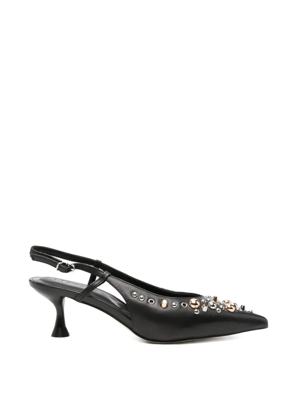 stud-embellishment pumps