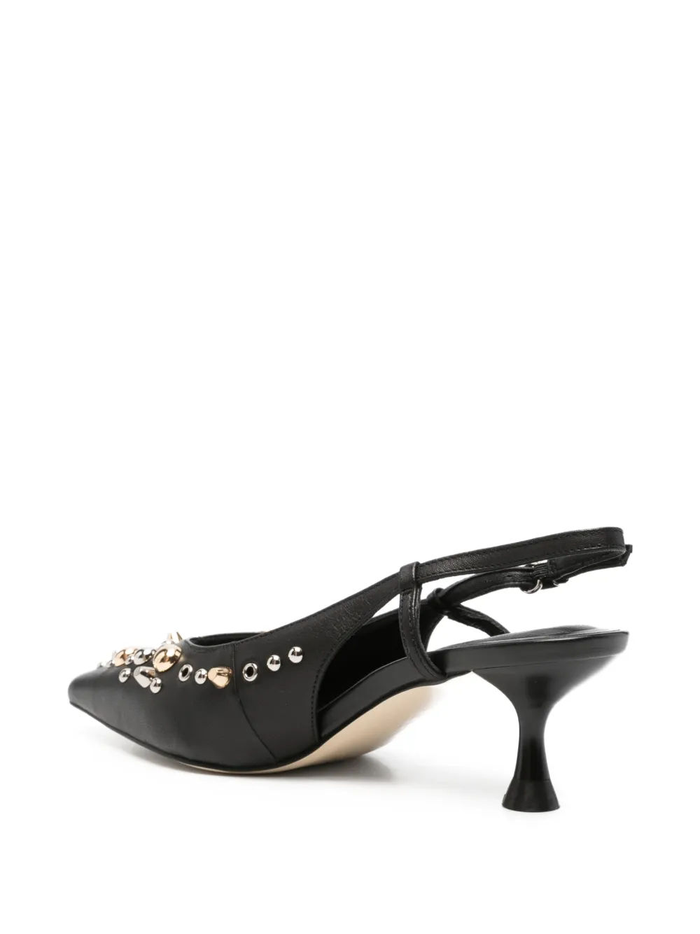  Apepazza Stud-embellishment Pumps - Black 