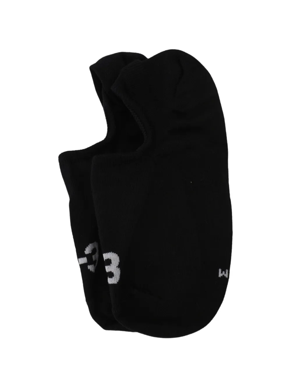  Y-3 Chaussettes à Logo - Noir 