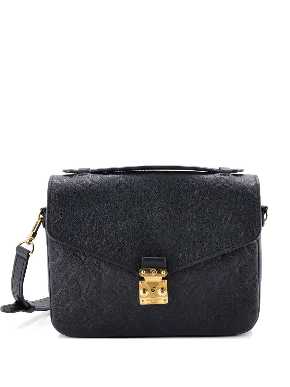Louis Vuitton Pre-Owned Pochette Metis Monogram Empreinte Leather crossbody bag - Nero