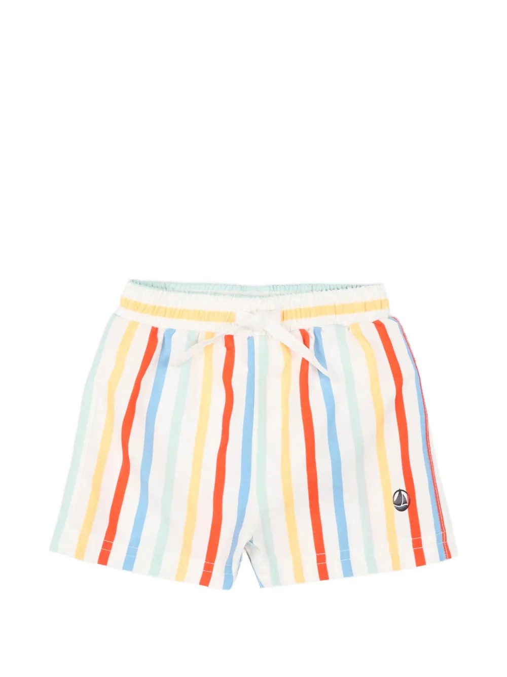 Petit Bateau striped swim shorts - Bianco