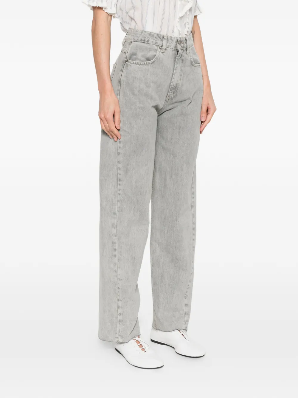  Vicolo Denim Trousers - Grey 