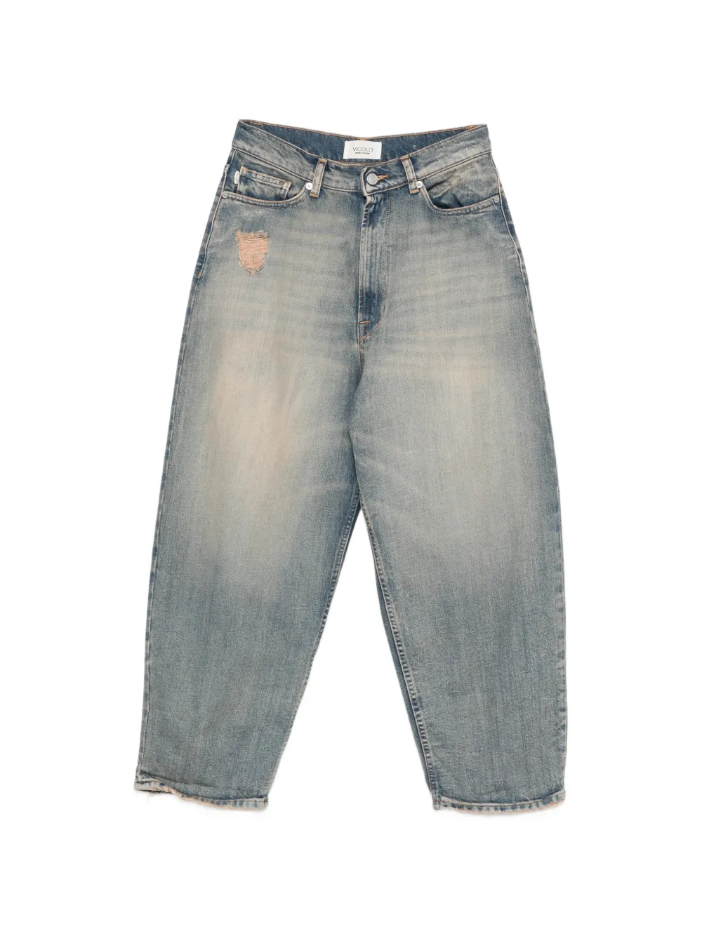 Vicolo Laila Buttoned Jeans In Blue