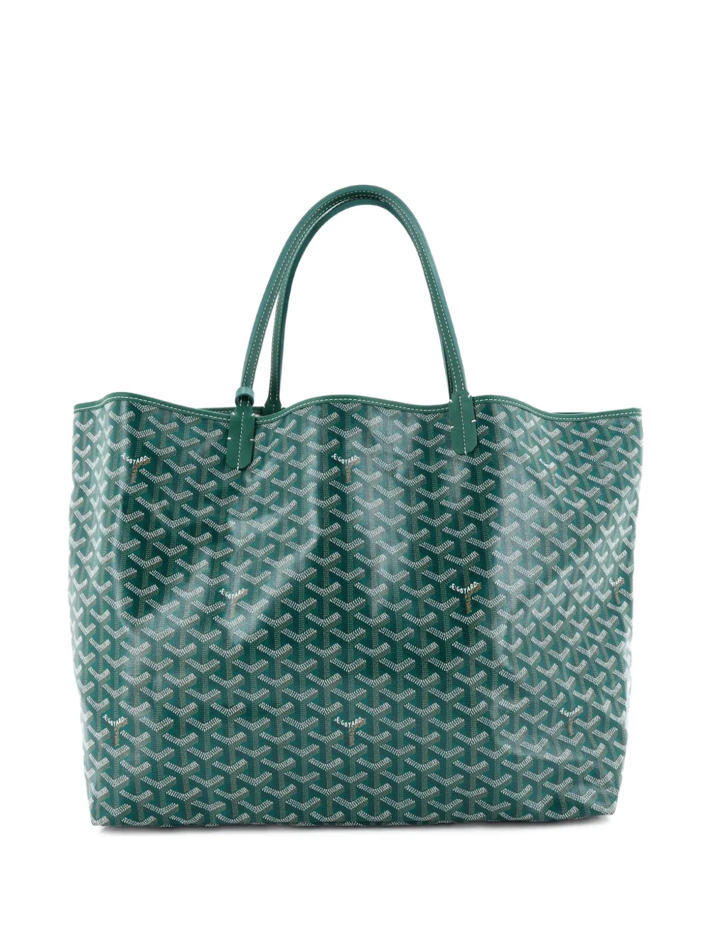 Goyard Pre-Owned Saint Louis Coated Canvas GM tote bag - Verde
