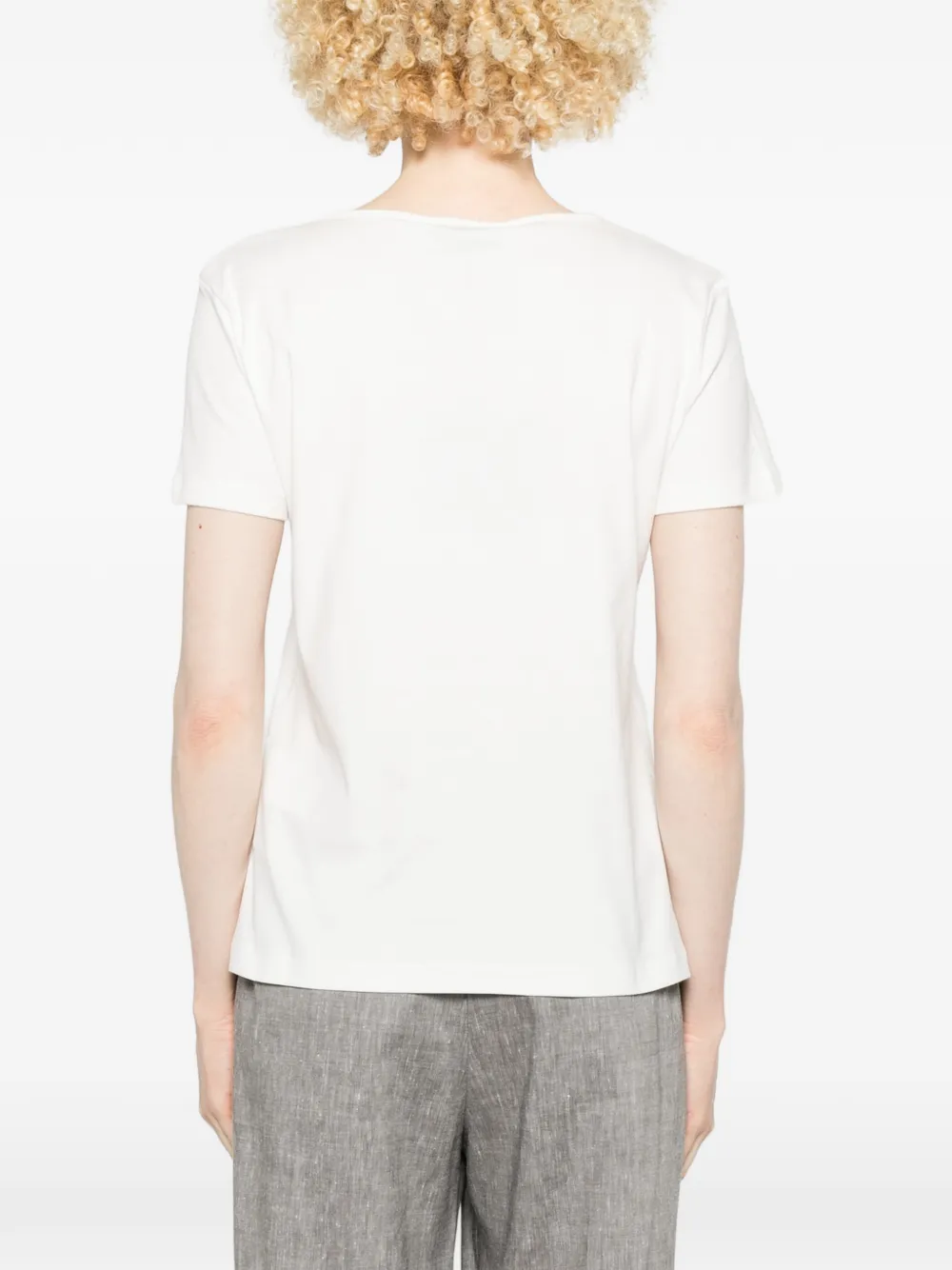 'S Max Mara Diva T-shirt met korte mouwen Wit