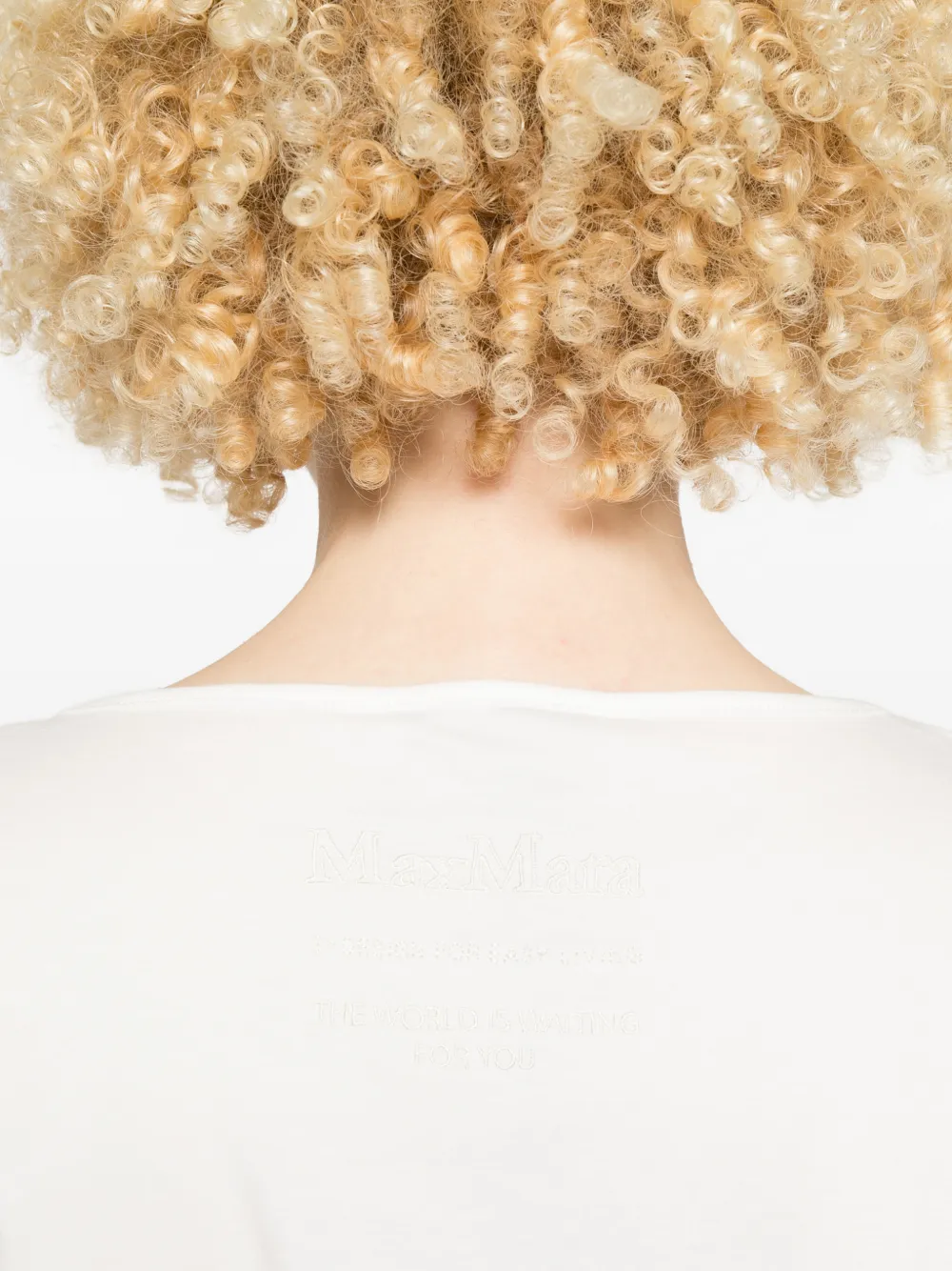 'S Max Mara Diva T-shirt met korte mouwen Wit