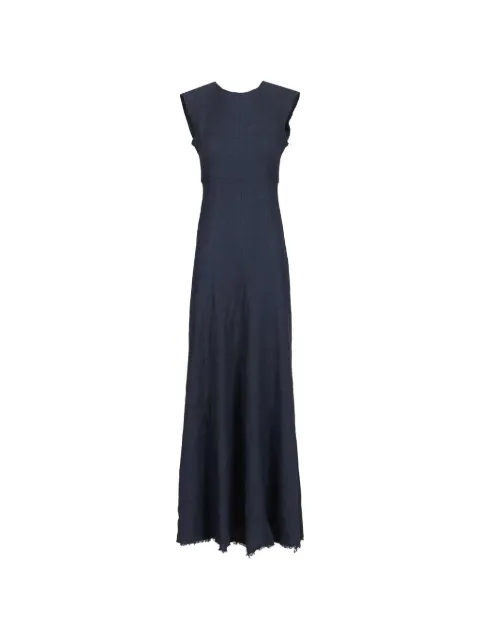 Seafarer frayed maxi dress