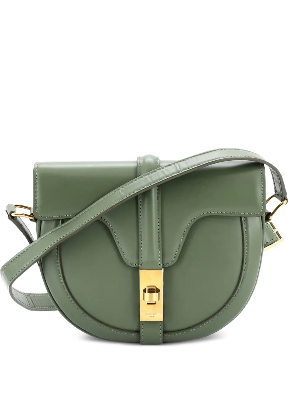 Celine Pre-Owned Besace 16 Bag Smooth Calfskin Small crossbody bag - Verde