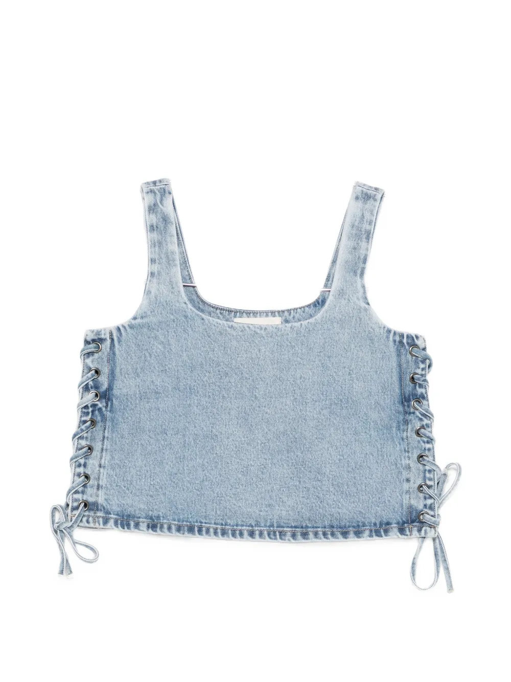 VICOLO Clelia tie-side top - Blu