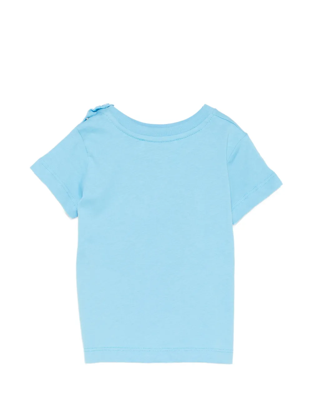  Msgm Kids Logo-print T-shirt - Blue 