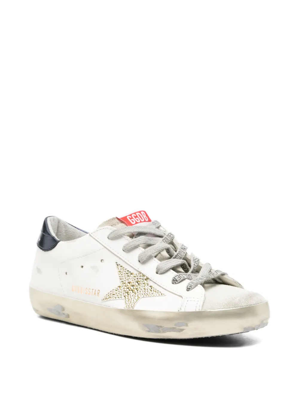 Golden Goose Super-Star Classic leren sneakers Wit