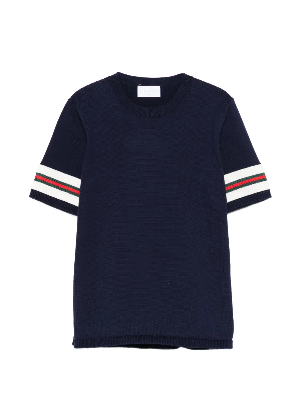 Gucci Kids crew-neck T-shirt - Blau