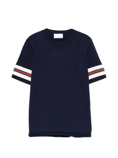 Gucci Kids playera con cuello redondo