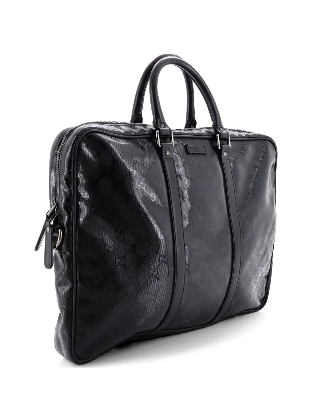 Convertible Briefcase Gg Imprime Large Business Bag