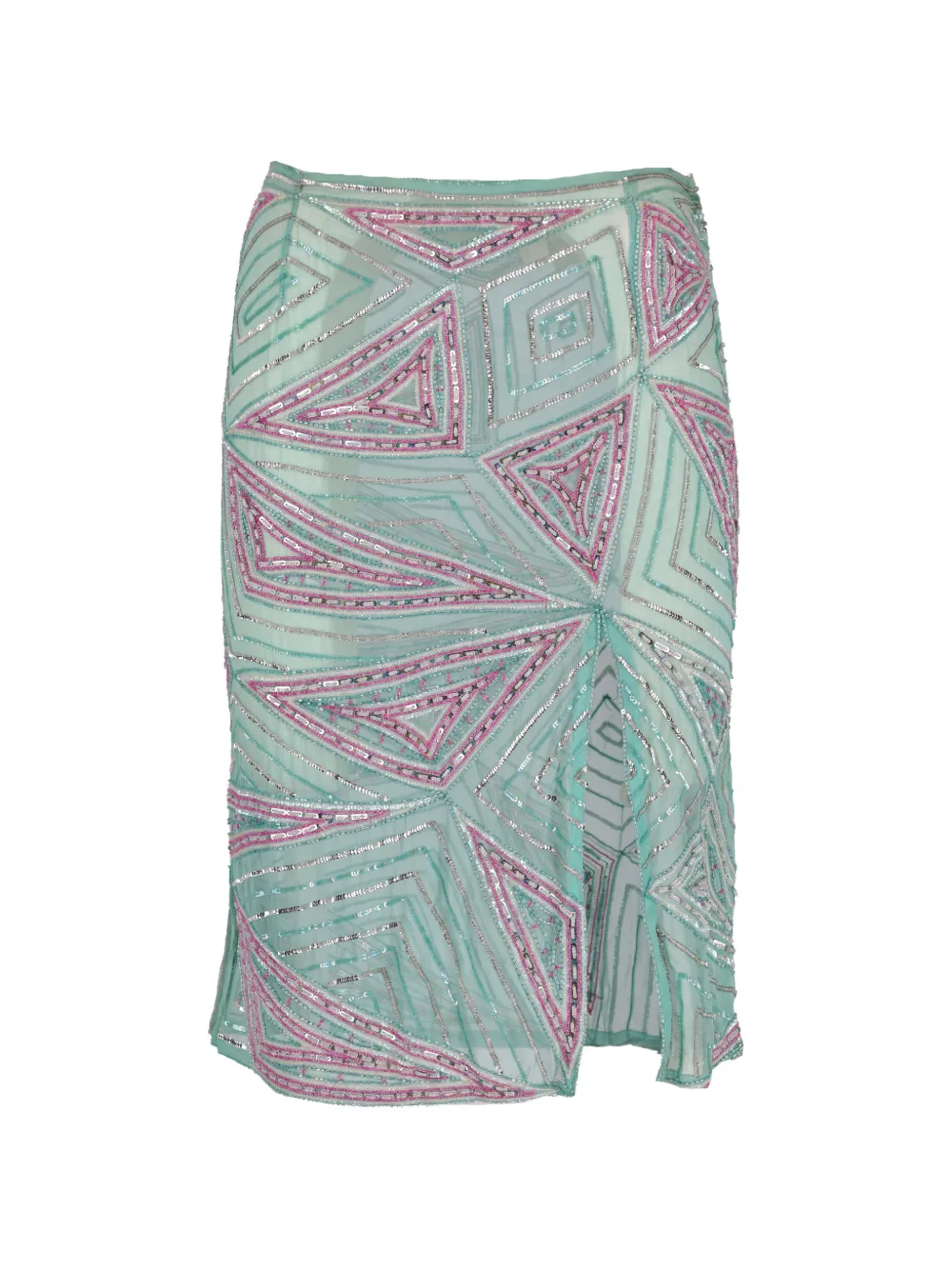 Julien Macdonald sequinned skirt - Blu