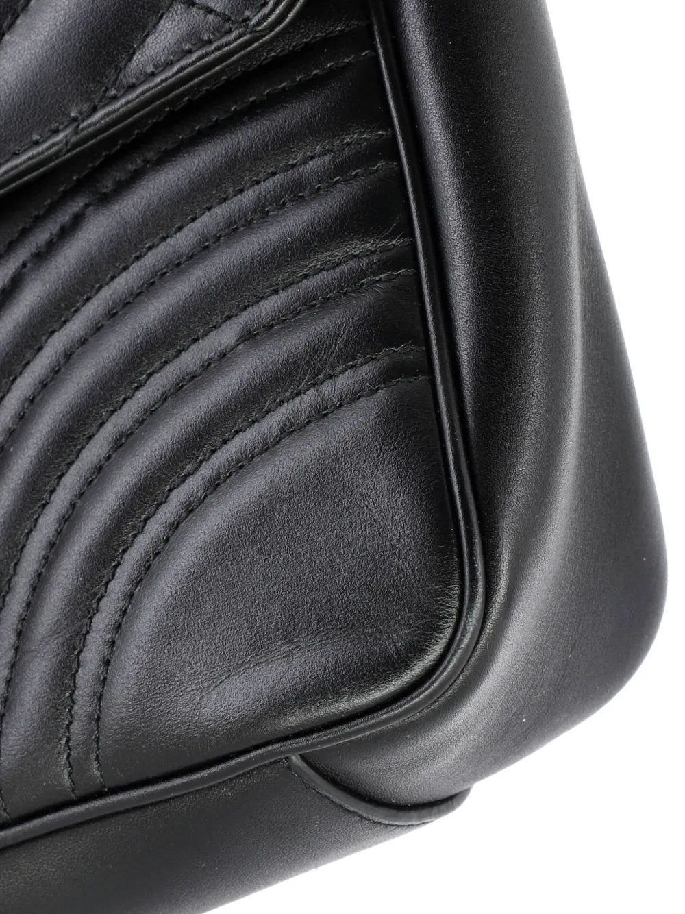 Gg Marmont Flap Bag Matelasse Leather Medium Shoulder Bag