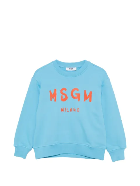 MSGM Kids logo sweatshirt