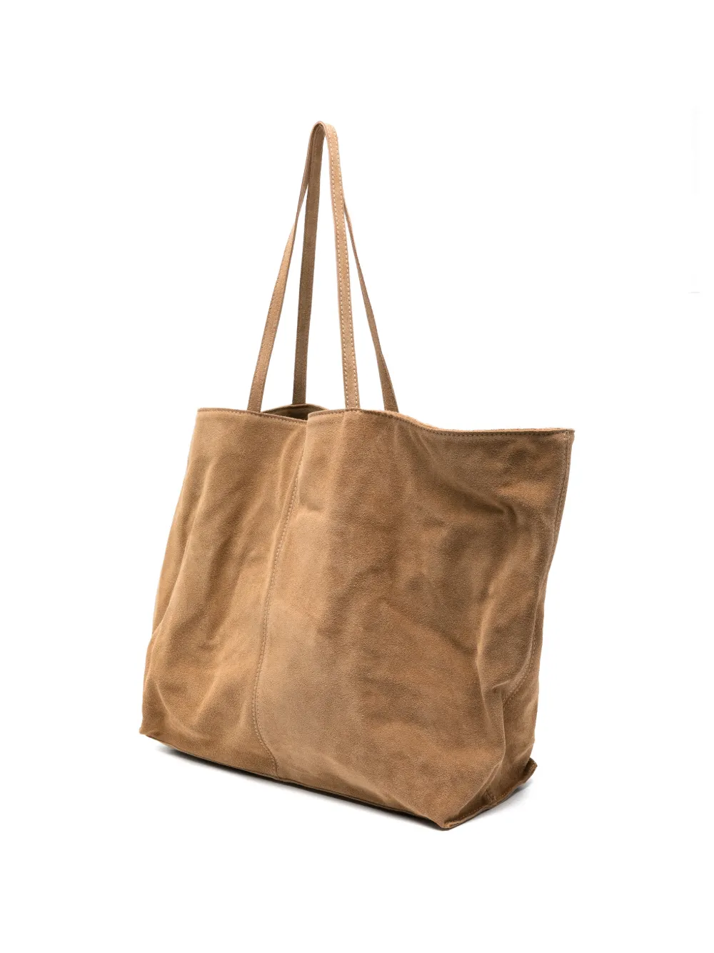 Vicolo Suede Shoulder Bag - Neutrals 