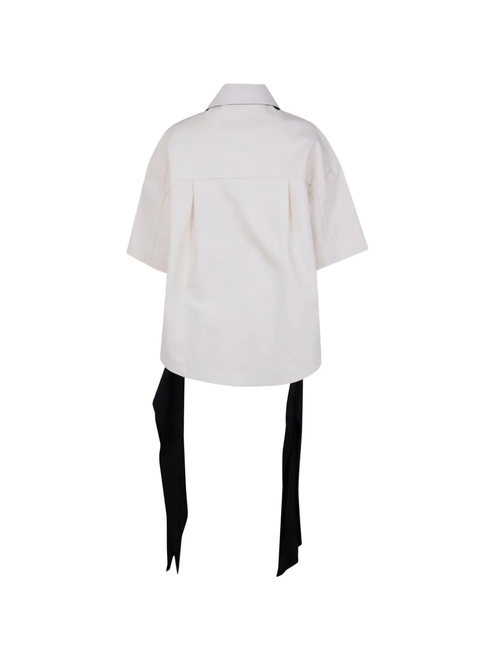  Entire Studios Buttoned Tie Shirt - Neutrals 