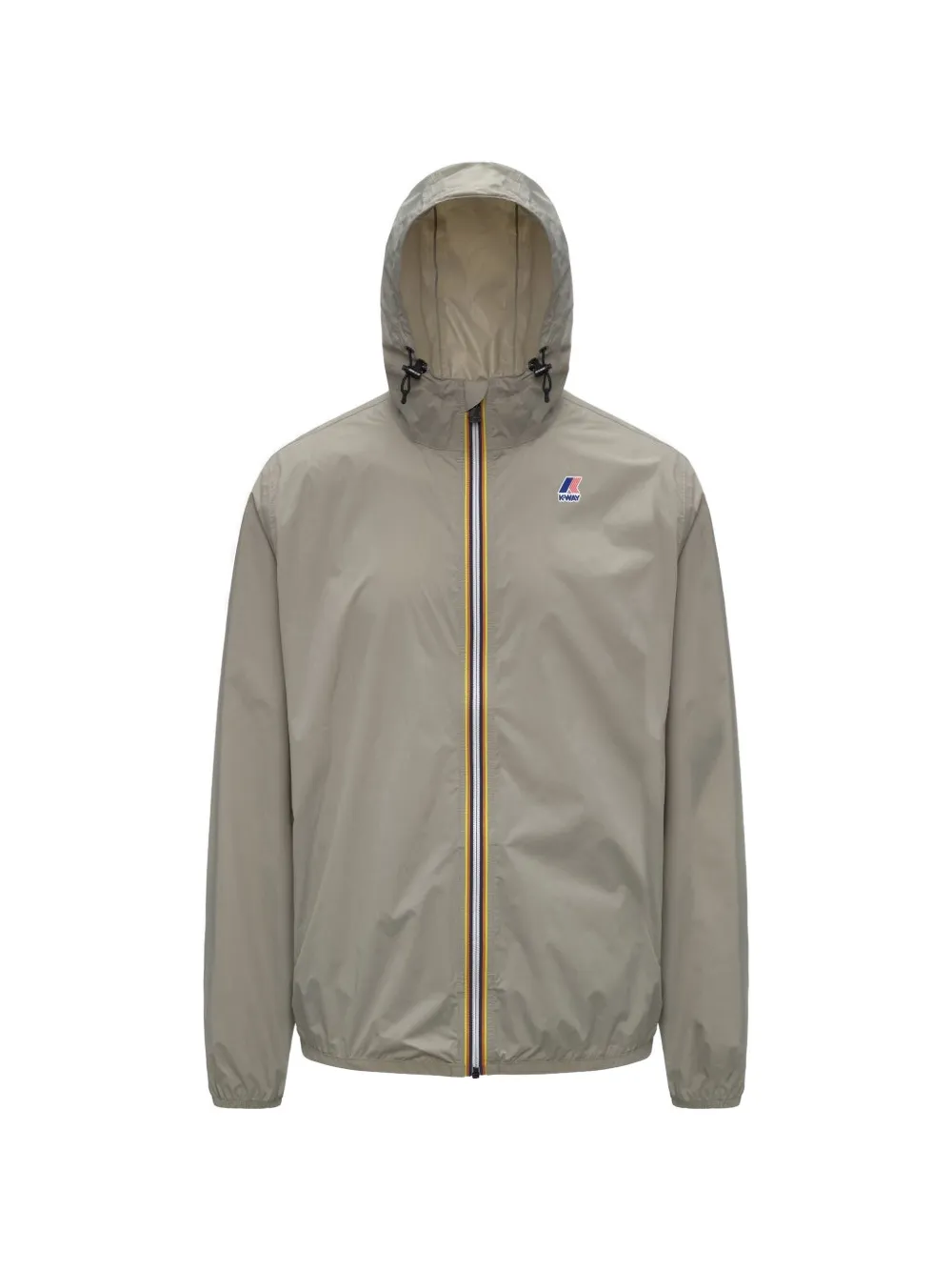 K-way Le Vrai 4.0 Claude Windbreaker In Gray