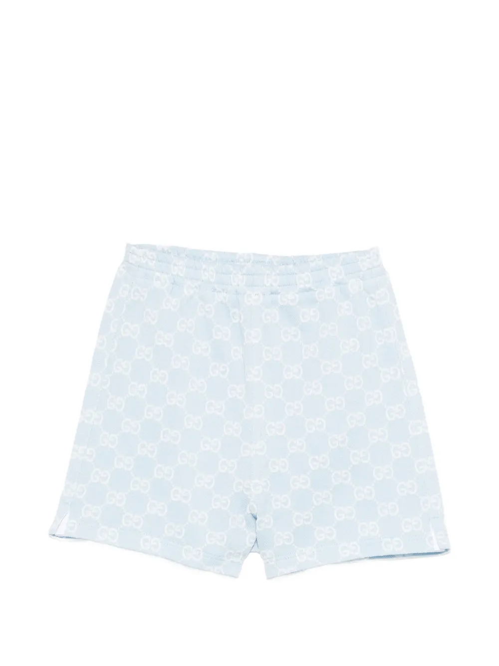 Gucci Kids logo shorts - Blau