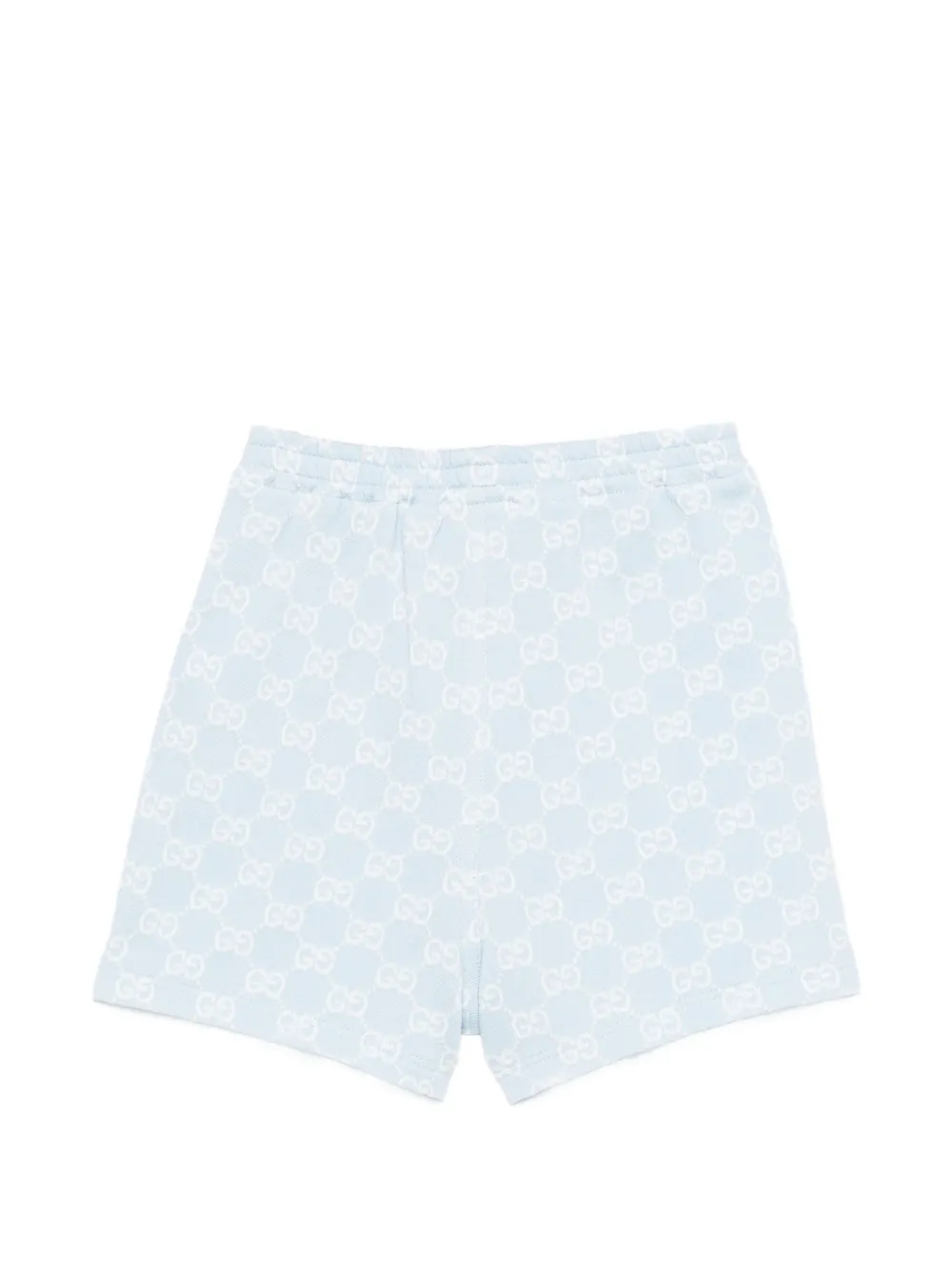  Gucci Kids Logo Shorts - Blue 