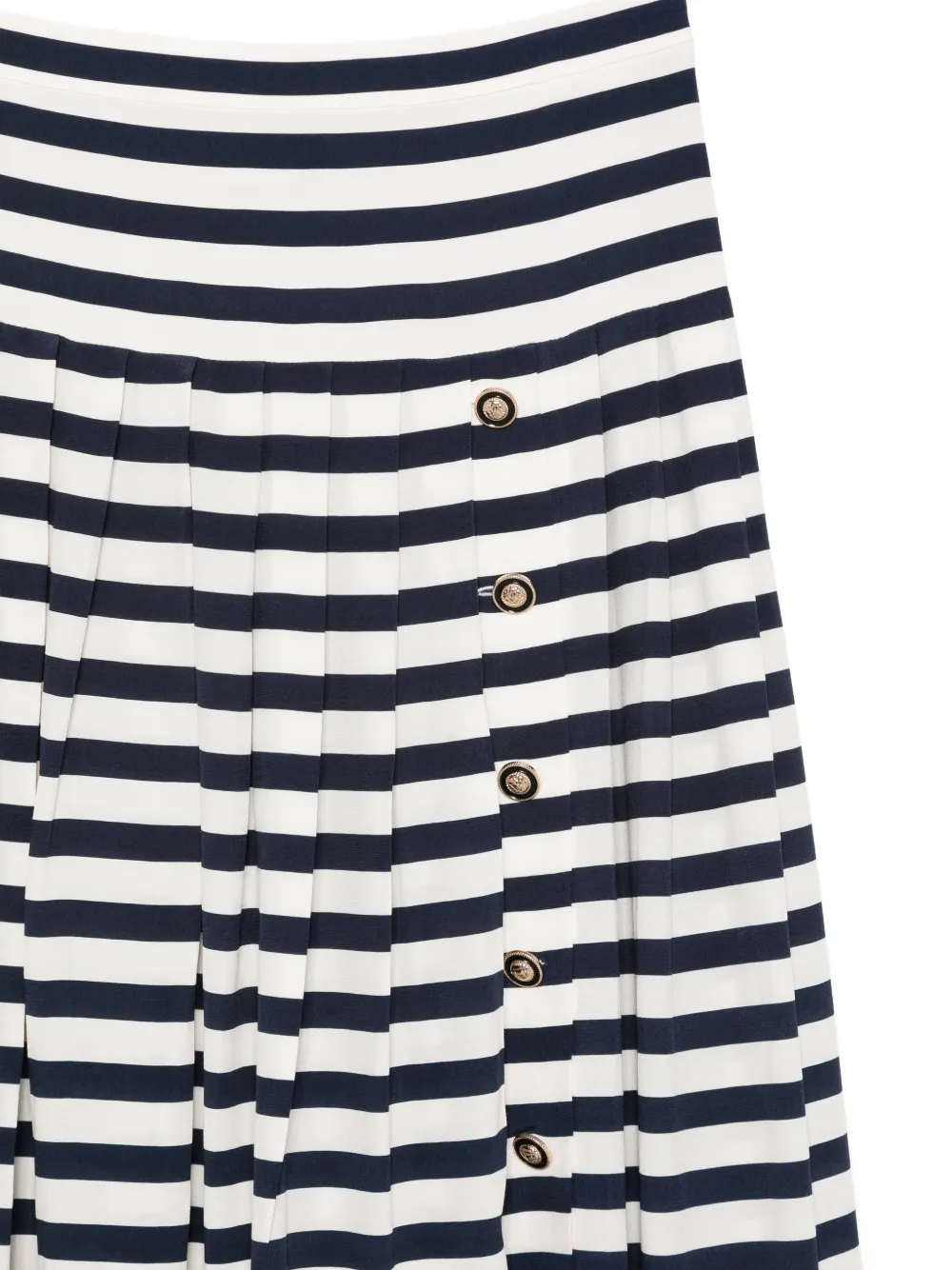  Rixo Una Striped Midi Skirt - Blue 