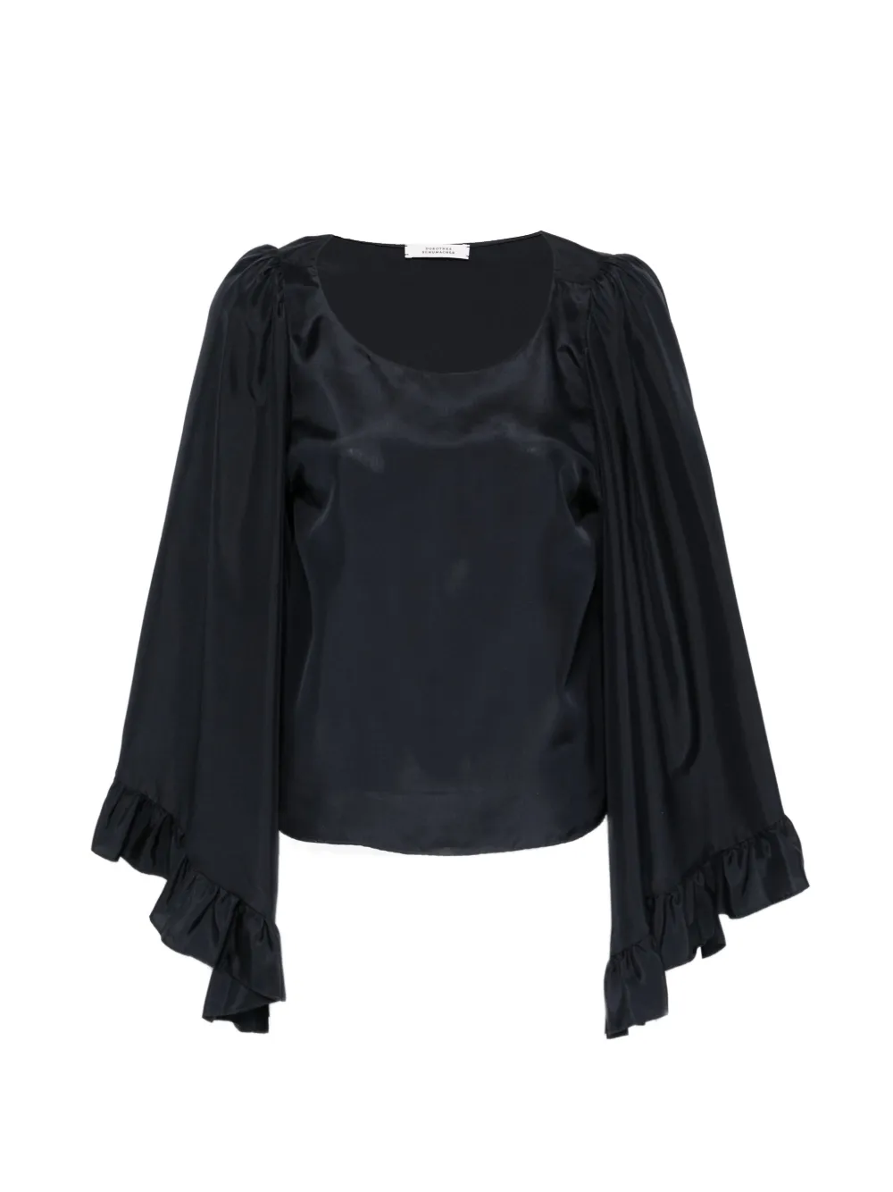 Dorothee Schumacher Blusa Playful Volumes con ruches