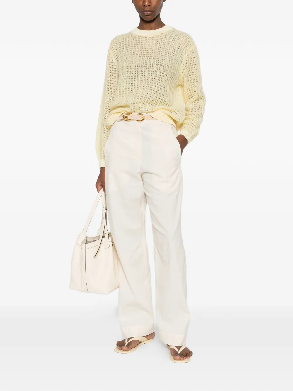  Dorothee Schumacher Open-knit Sweater - Yellow 