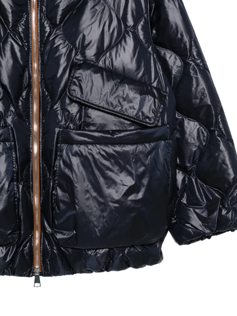  Dorothee Schumacher Quilted Puffer Jacket - Blue 