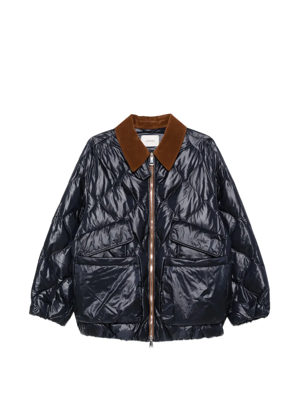 Dorothee Schumacher quilted puffer jacket - Blue